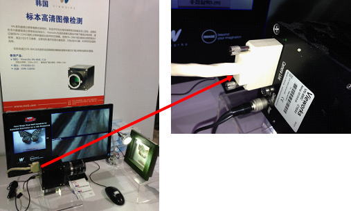 韩国Vieworks相机连接冲电线的CameraLink电缆