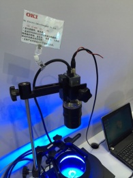 连接SONY相机的OKI Gigabit Ethernet Cable（深圳市优纳精密仪器有限公司）