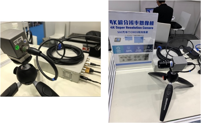 高分辨率相机线缆和相机连接